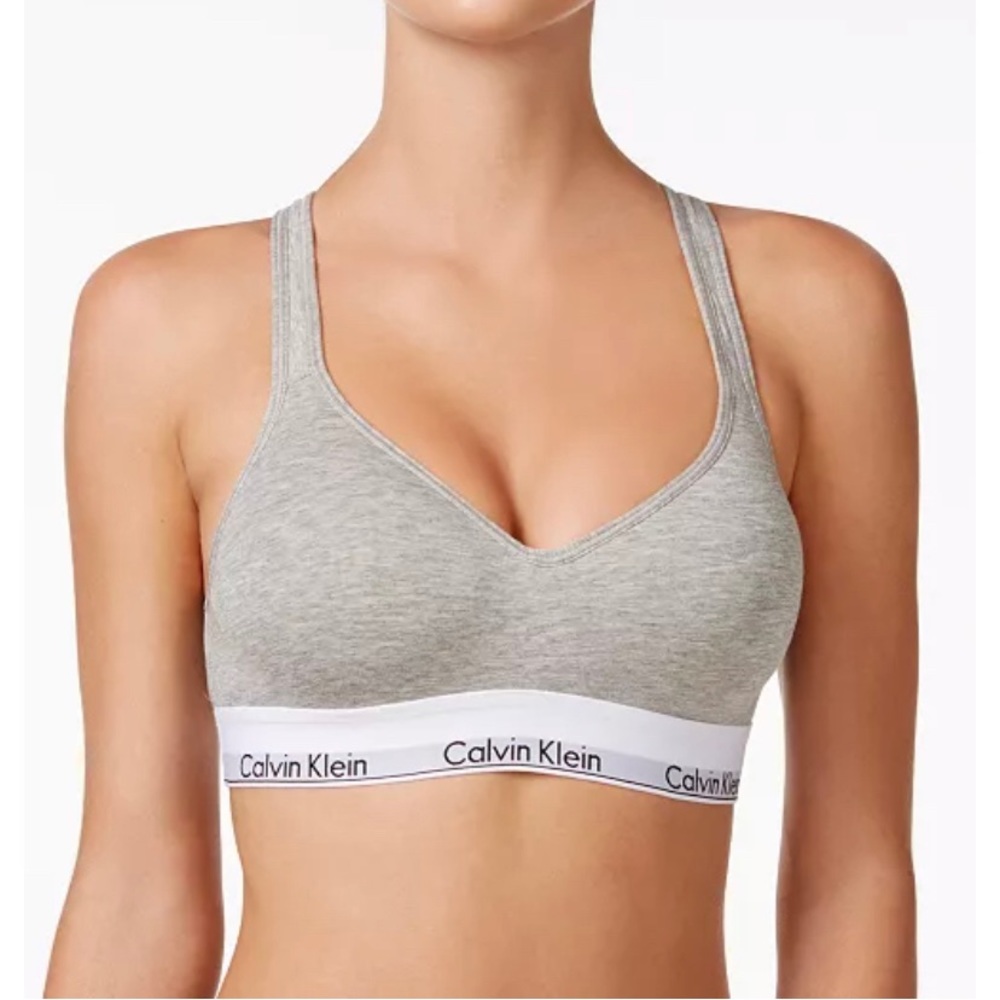 Calvin Klein modern cotton lift bralette